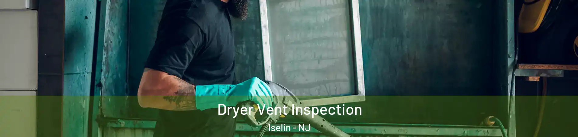  Dryer Vent Inspection Iselin - NJ