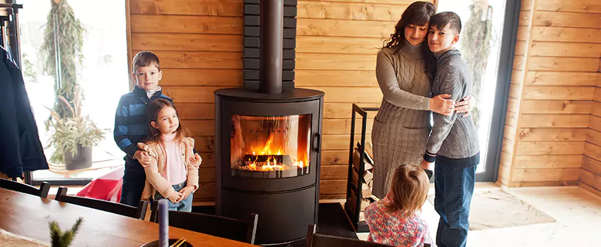 Morso Cast Iron Fireplace Insert Installation in Iselin, New Jersey