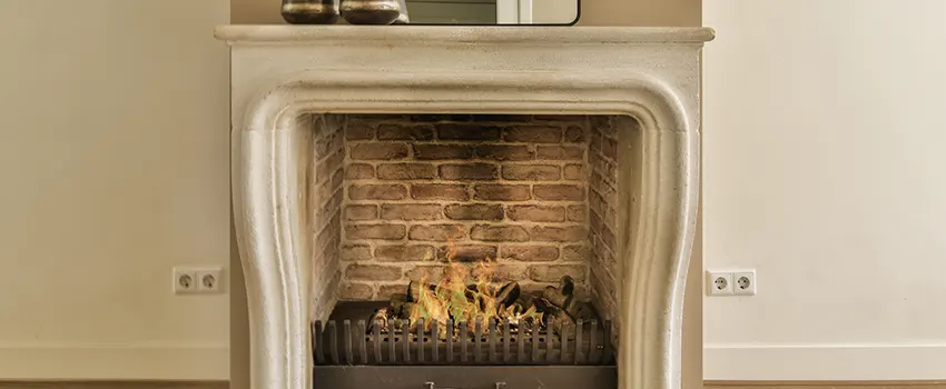 Vintage-style Fireplace Redesign in Iselin, New Jersey