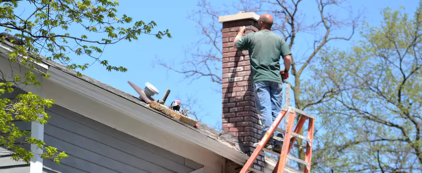 Vinyl and PVC Chimney Flashing Installation in Iselin, NJ