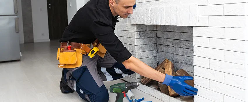 Fireplace Damaged Damper Frame Repair Services in Iselin, New Jersey