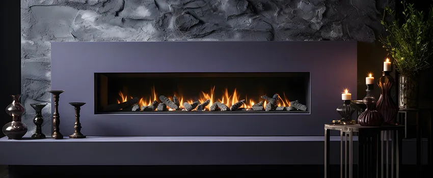 Ember Bed for Ventless Gas Fireplace in Iselin, NJ